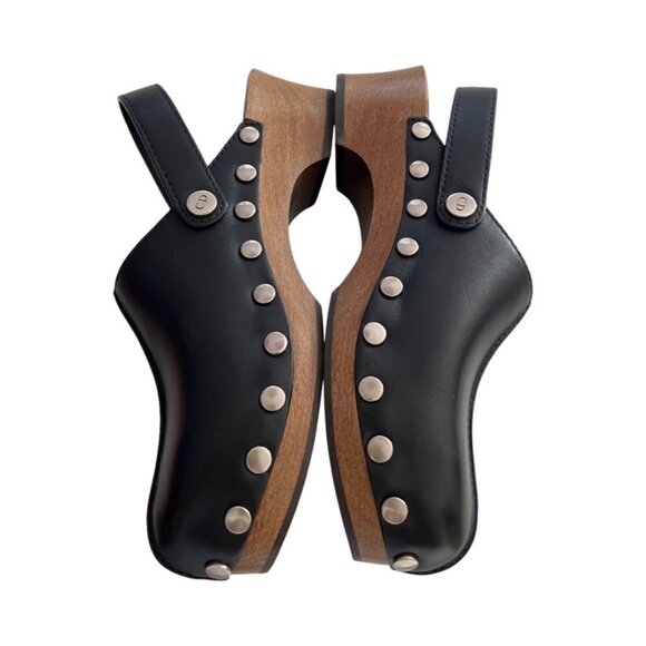 Christian Dior 2018black Diorquake clogs size 38